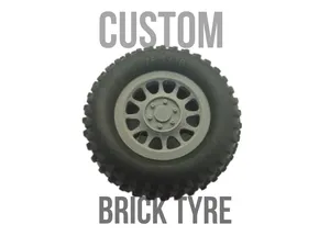 Technic brick 43/81mm custom rims