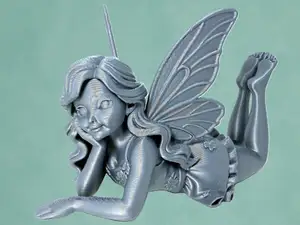 Garden Fairy on her Stomach