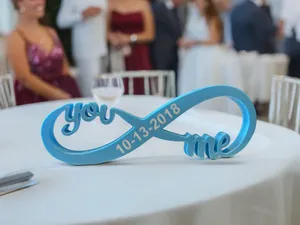 Infinity knot Love ribbon...Customizable