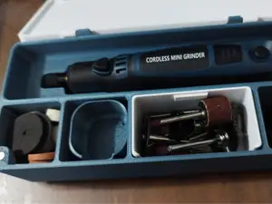 caixa para mini micro retífica sem fio