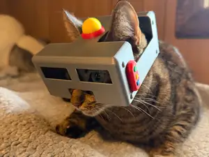 Robot Cat Helmet