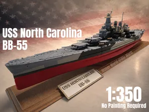 Battleship USS North Carolina BB-55 1:350