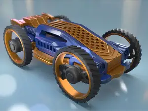 Rubber Band Race Car Toy