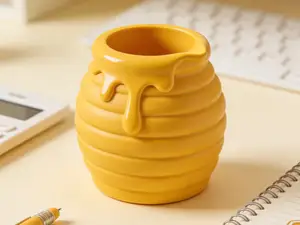 蜂蜜罐子桌面容器