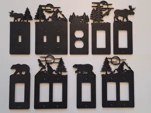 Switch & Receptacle Cover Plates Nature Theme