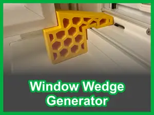 Window Wedge Generator