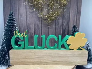 Viel Glück Klötzcheneinschieber