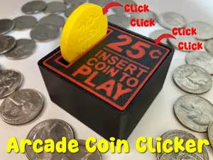 Arcade Coin Fidget Clicker (uses MX Switches)