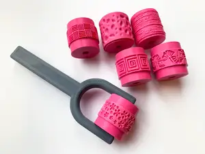Textur Walzen zum Töpfern oder für Polymerclay