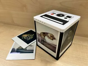 Polaroid Photo Box with Frame & Organizer