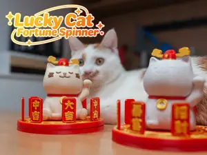 Lucky Cat Fortune Spinner