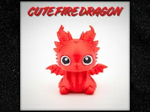Cute Fire Dagon