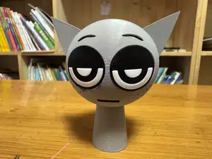 节奏盒子（Sprunki）游戏3D人物“格雷（Gray）”（单色分盘打印拼装，不需要ams多色打印）