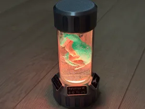 Submerged Dinosaur Lab Incubator - Parametric