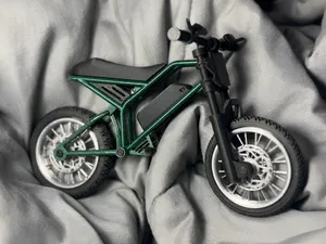 Mini Qlife Spark E-bike Full Suspension Dirt Bike