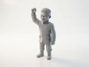 African Prince Figurine Collectible 3D Printable