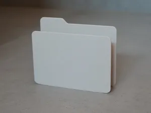 Minimalist Document Organizer - macOS Folder Style