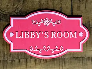 Personalized Room Sign