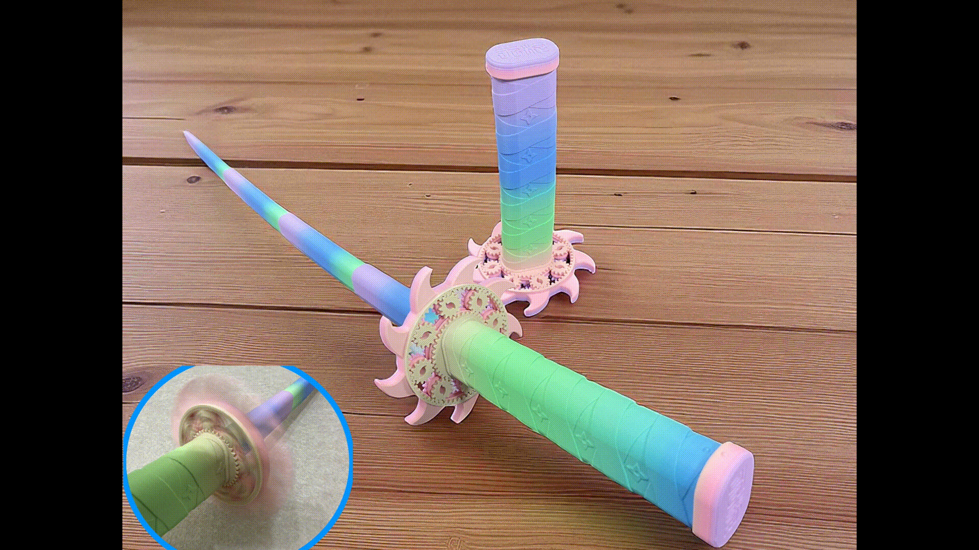 Collapsing Katana 天旋 (Celestial Spiral)