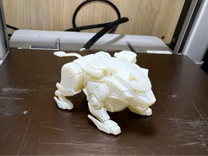 百兽战队 牙吠连者 牙吠狮 Q版