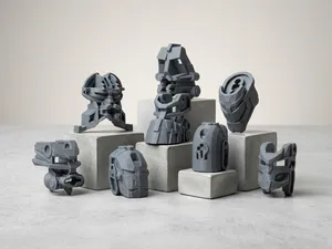 Bionicle and Hero factory Heads - Collection