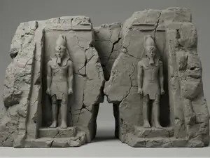 Los Guardianes de la Roca: Puerta Templo Excavado