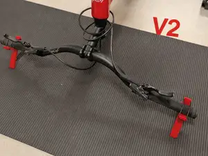 Ständer für Fahrradlenker V2 - verbesserte Version