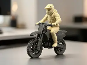 Eduro Dirtbike Rider Display model!