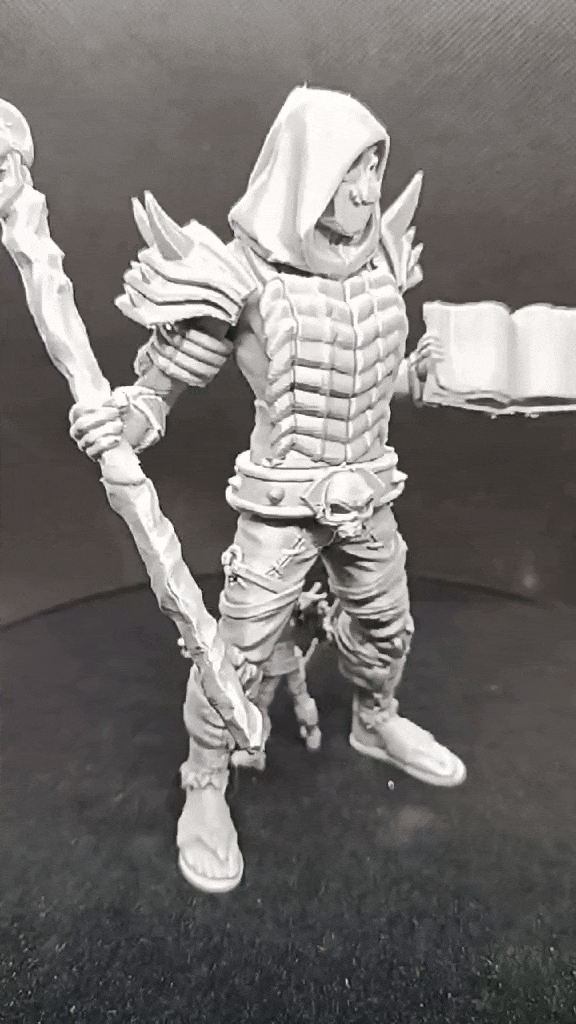 DnD mini Necromancer Dungeons and Dragons RPG