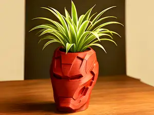 vaso per piante iron man mk85 avengers