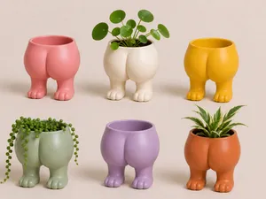 Booty Bowl Planter / Funny Butt Pot