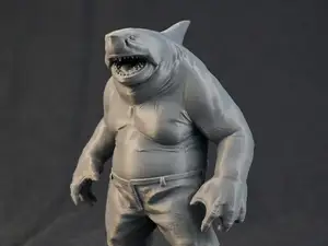 [fan art]King Shark (Nanaue) 3D Model