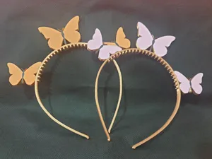 Three Cute Butterflies Headband