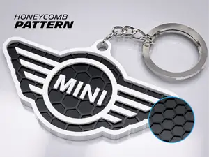 Mini Cooper Keychain
