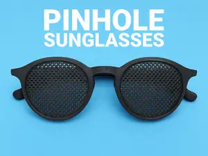 Pinhole Round Sunglasses