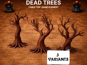 Tote Bäume - Tabletop Terrain Element Dnd