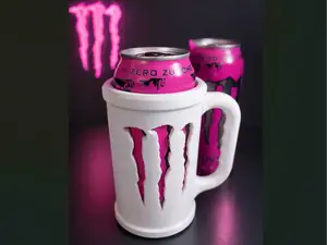 Monster Energy Can / Cup holder Bazooka NO SUPPORT