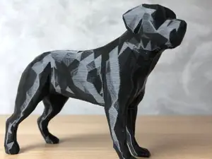 Rottweiler Low Poly