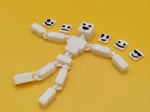 Articulated Ragdoll Figure V2 | [7+ Faces]
