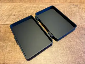 Sleek Hinged Storage Box with Secure Clasp