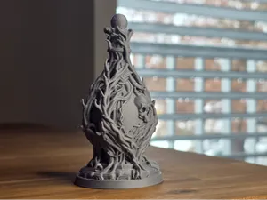 Veiny Potion Bottle HorrorFantasy Prop Model