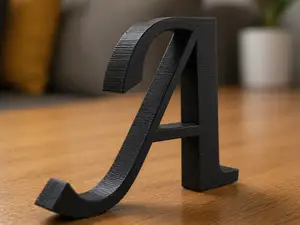 Letter full aphabet