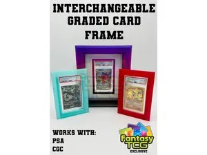 Interchangeable Graded Card Frame