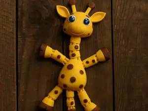 Giraffe Fidget Toy – Articulated Cute Animal