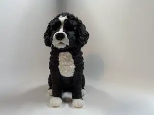 Cute Mini Bernedoodle Puppy – Easy 3D Print