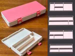 Modular Stationery Storage Box/模块化文具收纳盒-4cm