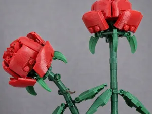 rosa in mattoncini 40460 - senza ams