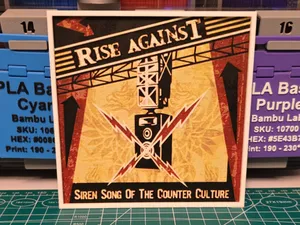 "Rise Against" Siren Song of the Counter Culture