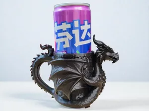“Dragon Guardian” Can Holder Mug