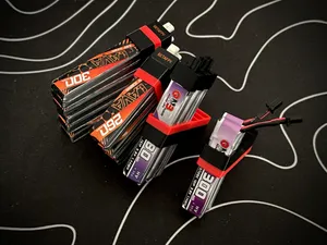Battery Clip 1S GNB 300/380mAh / Lava 260/300mAh